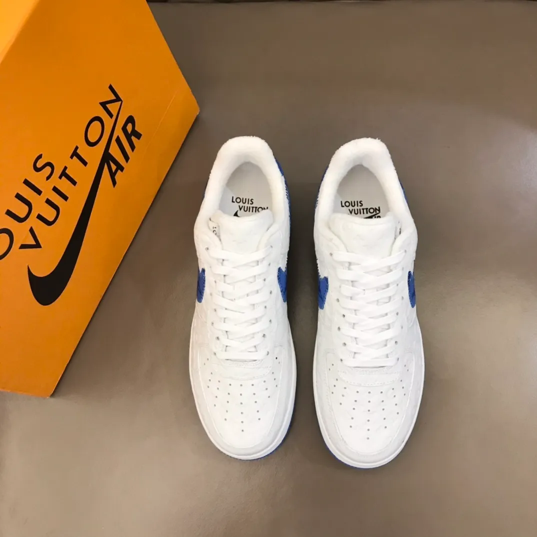 Men's shoes 💰p420 "*OUIS *UITTO*" x OFF-WHITE x Nike tripartite collaboration! Trendy and cool men's casual sports shoes with unrivaled color matching. The design idea basically continues the style of THE TEN. The Swoosh line and tongue label have a very familiar visual effect and are both fashionable and trendy! A must-have for fashionistas! The effect on your feet is absolutely stunning! (The original drawer packaging accessories are complete) Code number 38-45